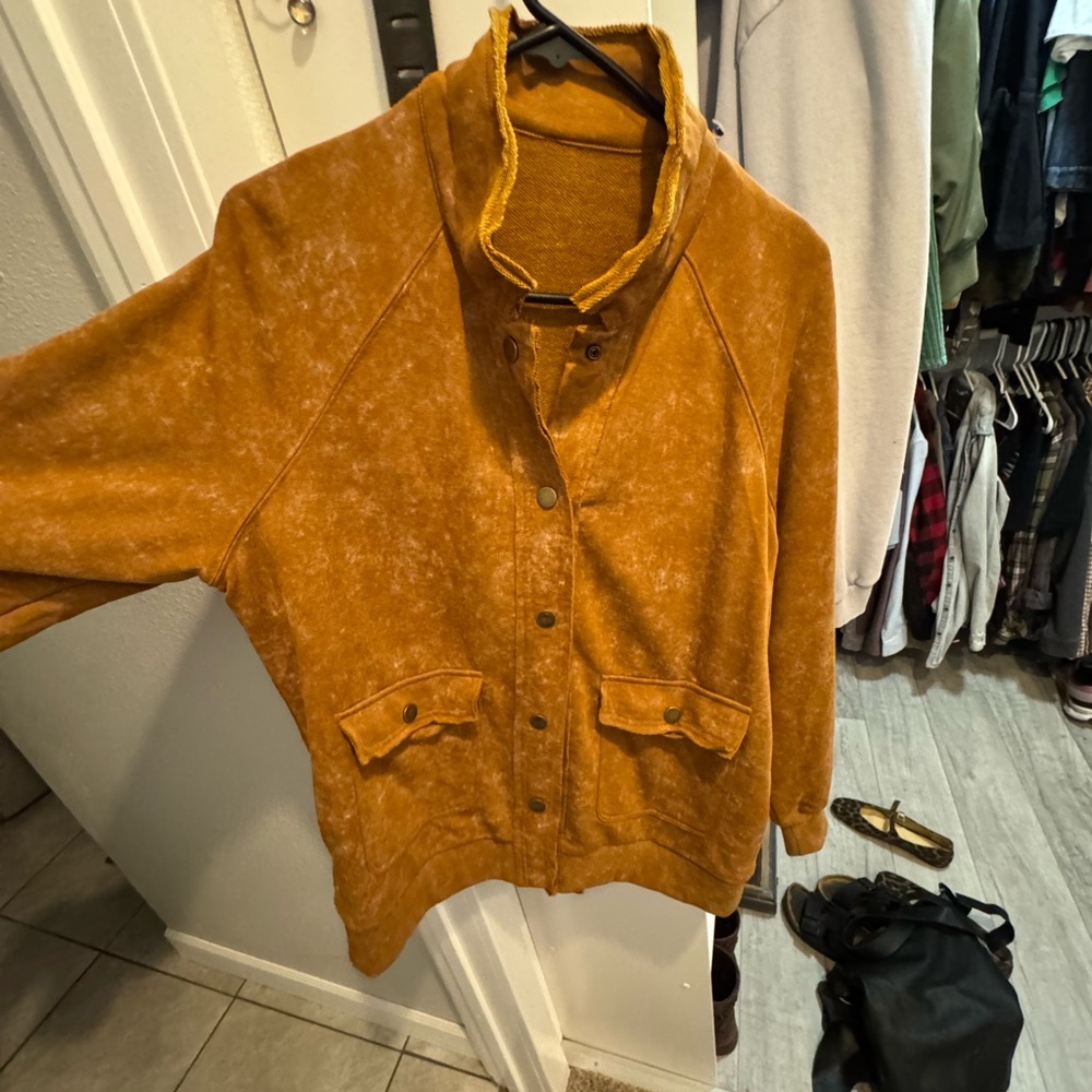 Vintage Style Orange Jacket